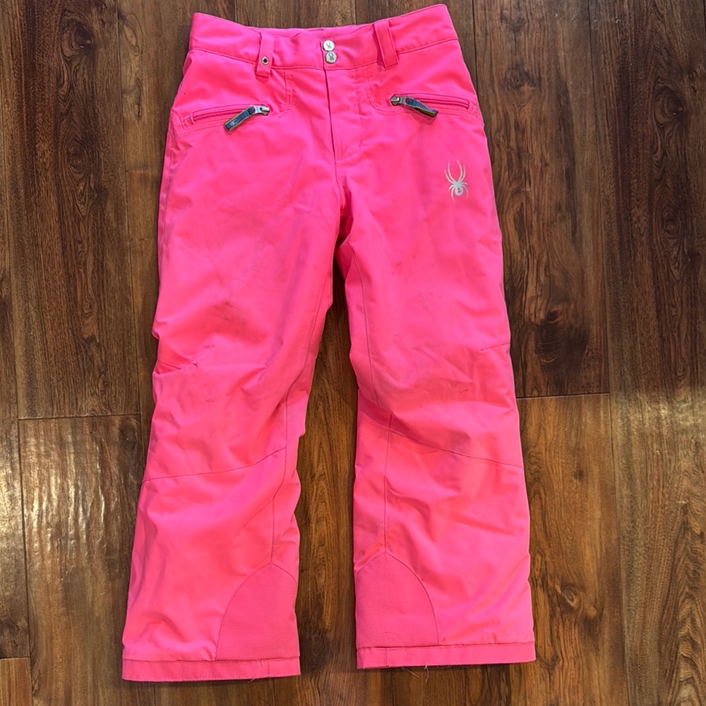 Spyder Kids Pink Snow Pants